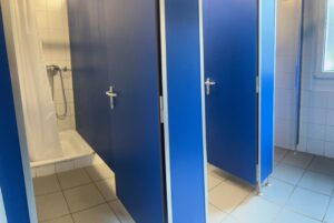 Douches et toilettes