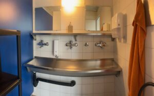 Salle de bains à l'étage